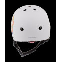 Kask M dla dzieci 3-7 lat TRACKER - SUN BABY z lampką LED cubic biały