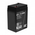 Rechargeable battery AGM 6V 5Ah Maintenancefree for UPS ALARM