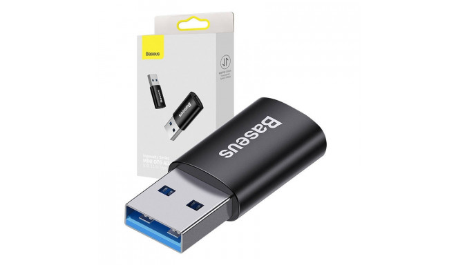 Baseus Ingenuity USB-A to USB-C adapter OTG (black)