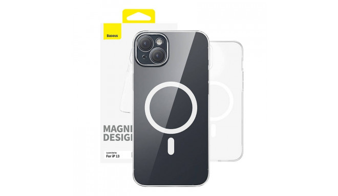 Magnetic Phone Case for iP 13 Baseus OS-Lucent Series (Clear)