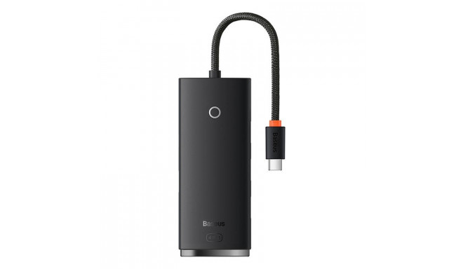 HUB  Adapter 4-Port USB-C Baseus OS-Lite 25cm (Black)