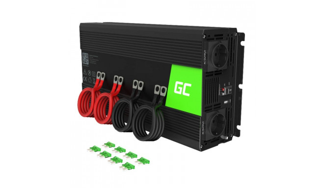 Voltage converter Green Cell Inwerter 12V / 230V 2000W/4000W (pure sine wave)