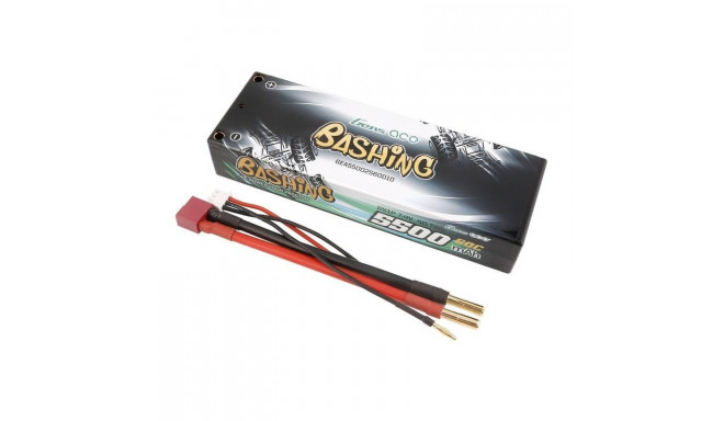 Battery Lipo Gens ace 5500mAh 2S 7.4V 60C HardCase RC 10# car with T-plug