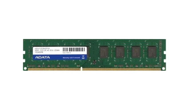 Adata RAM DDR3 4GB 1333-999 Premier 256MB Dual