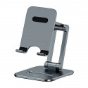 Stand holder Baseus Biaxial for phone (grey)