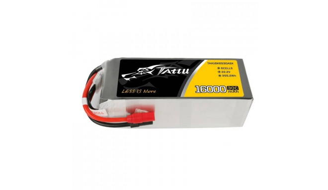 Battery Tattu 16000mAh 22.2V 30C 6S1P LiPo AS150+XT150