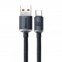 Baseus Crystal Shine cable USB to USB-C, 100W, 1.2m (black)