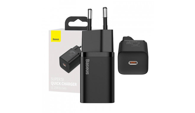 Baseus Super Si Quick Charger 1C 25W (black)