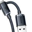 Baseus Crystal Shine cable USB to Lightning, 2.4A, 2m (black)