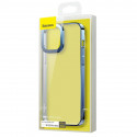 Baseus Glitter Transparent Case for iPhone 13 Pro Max (blue)