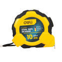 Steel Measuring Tape 10m/25mm Deli Tools EDL3799Y (yellow)