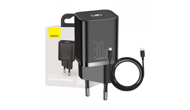 Baseus Super Si Quick Charger 1C 30W (black)