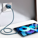 Baseus Super Si Quick Charger 1C 20W with USB-C cable for Lightning 1m (blue)