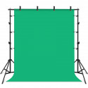 Photo studio background support Puluz 2x2m + Backdrops 3 pcs PKT5204