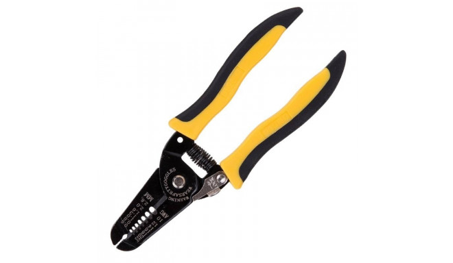 Wire Stripper 0.6-2.6mm Deli Tools EDL2607 (black&yellow)