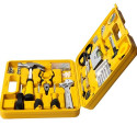 Household Tool Set 38 pcs Deli Tools EDL1038J