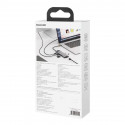 Hub 8in1 Baseus Metal Gleam Series, USB-C to 3x USB 3.0 + HDMI + USB-C PD + Ethernet RJ45 + microSD/