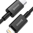 Baseus Superior Series Cable USB-C to iP, 20W, PD, 1m (black)