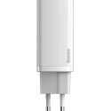 Quick Travel Charger Baseus GaN2 Lite USB+C 65W EU (white)
