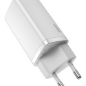 Quick Travel Charger Baseus GaN2 Lite USB+C 65W EU (white)