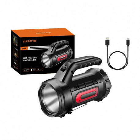 Superfire M9-E searchlight, 900lm, USB