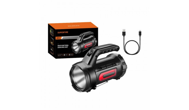 Flashlight Superfire M9-E, 900lm, USB