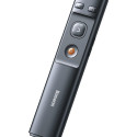 Baseus Orange Dot Multifunctionale remote control for presentation, with a laser pointer - gray