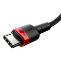 Baseus Cafule PD2.0 100W flash charging USB For Type-C cable (20V 5A)2m Red+Black