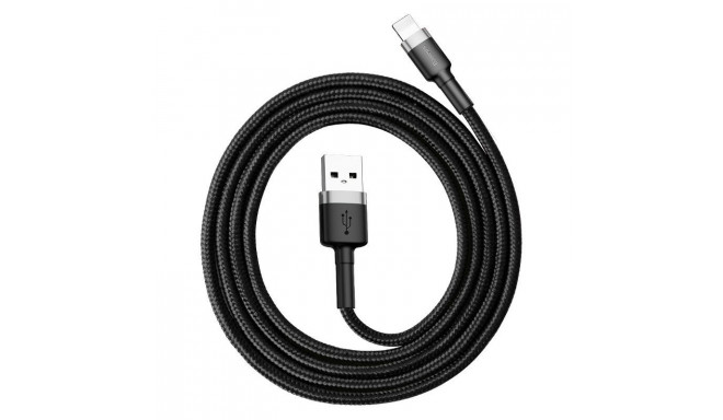 Baseus Cafule USB Lightning Cable 2,4A 1m (Gray+Black)