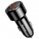 Baseus Magic Car Charger 2x USB QC 3.0 45W (Black)
