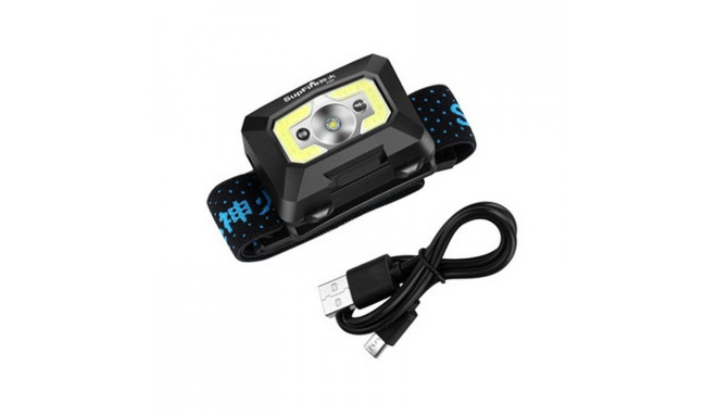 Headlight with non-contact switch Superfire X30, 340lm, USB