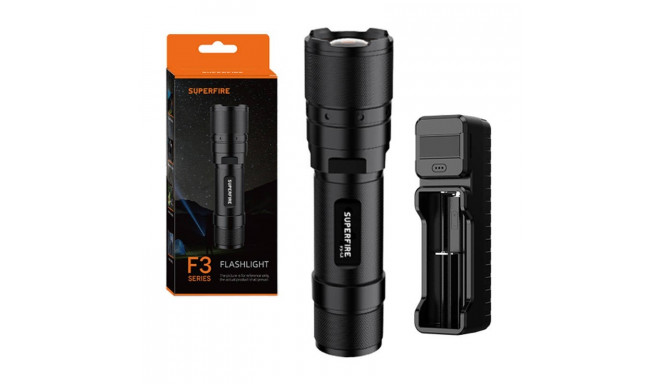 Flashlight Superfire F3-L2, 570lm