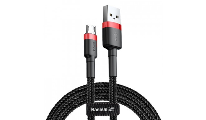 Baseus Cafule Micro USB cable 2.4A 1m (Red+ Black)