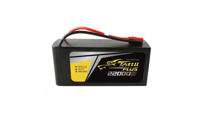 Battery Tattu Plus 22000mAh 22.2V 25C 6S1P AS150+XT150