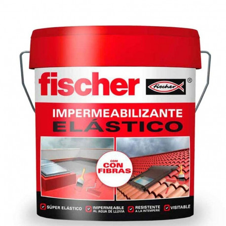 Hüdroisolatsioon Fischer Elastne Punane 15 L