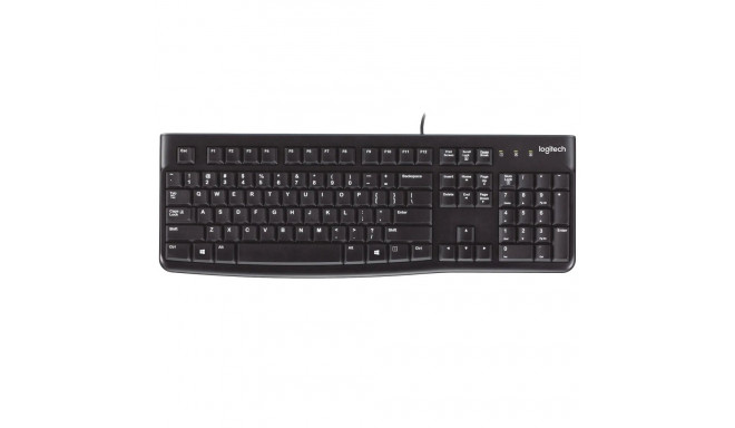 Keyboard Logitech 920-002488 Black Spanish Qwerty AZERTY