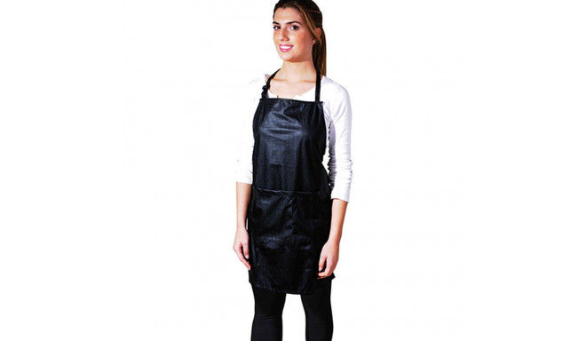 Apron Eurostil Delantal Negro Black