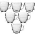 Piece Coffee Cup Set Duralex Gigogne 220 ml (6 Units)