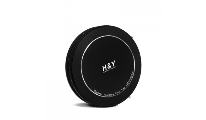 Set of Magnetic Aluminum Lids for Filter Mounts Revoring H&Y - 58-77 mm