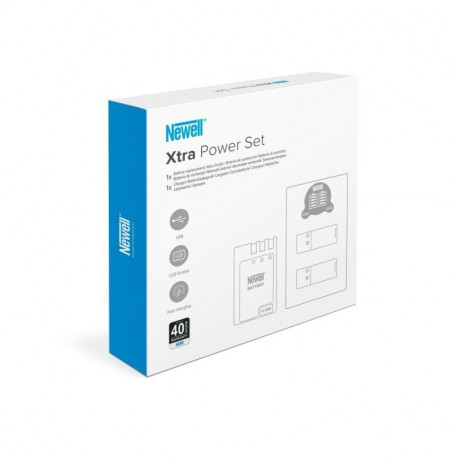 Dual-channel charger set and NP-F770 battery Newell DL-USB-C for Sony