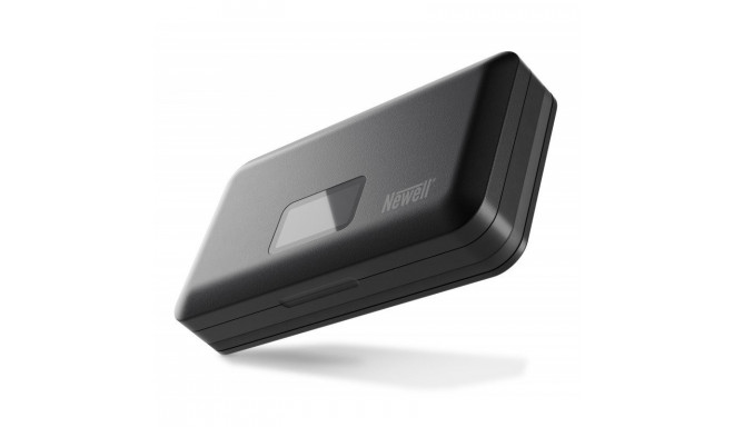 Newell LCD dual-channel charger with power bank and SD card reader for EN-EL15 batteries for Nikon