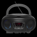 Denver TCL-212BTGREY BT Boombox CD/MP3/USB grau