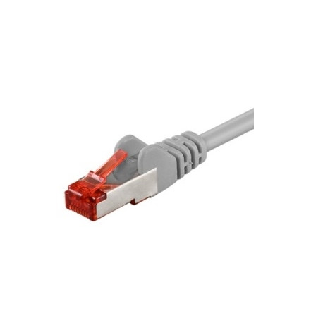 GB CAT6 S/FTP RJ45 PIMF 0.25M GREY