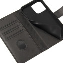 Magnet Case s klopou a peněženkou pro Samsung S23 FE - černá