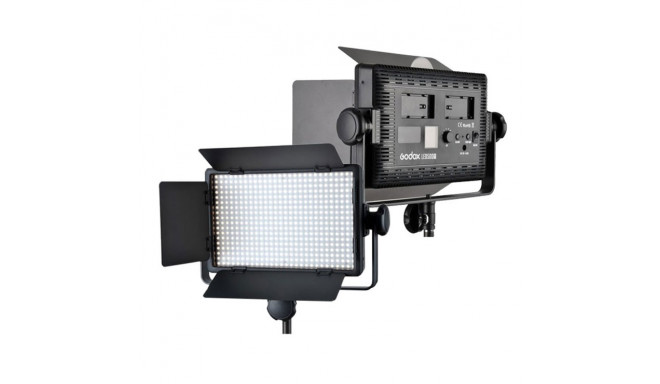 Godox LED 500C Bi Color met barndoor