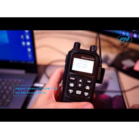 Kit Radio CB Portable PNI Escort HP 82 - 4W, 12V, AM-FM, Multi Standard - Neuf