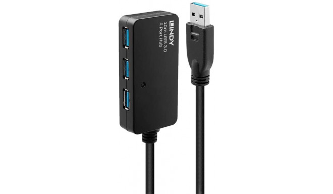 Lindy active extension cable hub Pro USB 3.0 10m - 43159