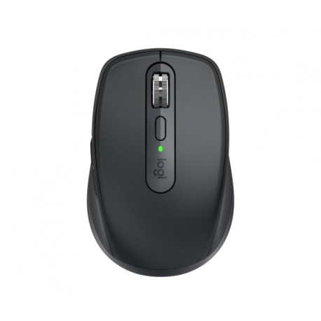 Logitech MX Anywhere 3S Mouse - RF Wireless + Bluetooth, Laser, 8000 DPI, Graphite