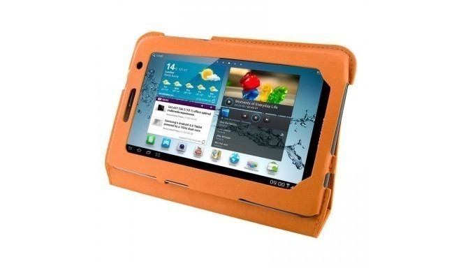 4World kaitseümbris Ultra Slim Samsung Galaxy Tab 2 7", oranž