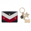 Tommy Hilfiger Mascot Leather keychain + case (uniw)